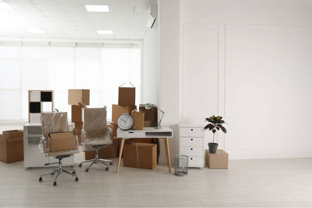 What types of businesses commonly rent private office spaces in Reston?